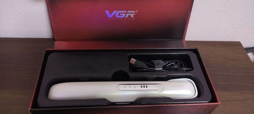 Портативний бездротовий акумуляторний випрямляч-праска для волосся VGR