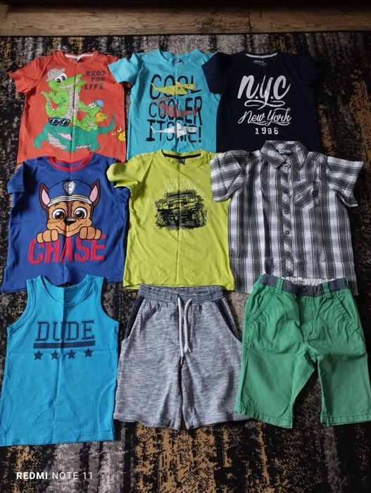 Paka dla chłopaka lato 122-128