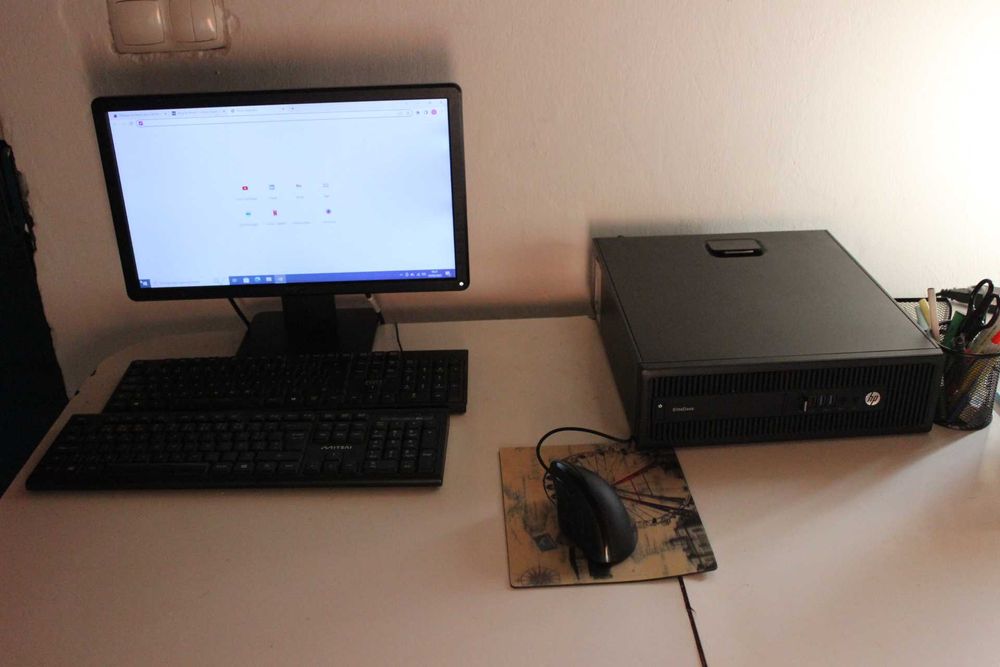 Computador Desktop + Monitor + Teclado