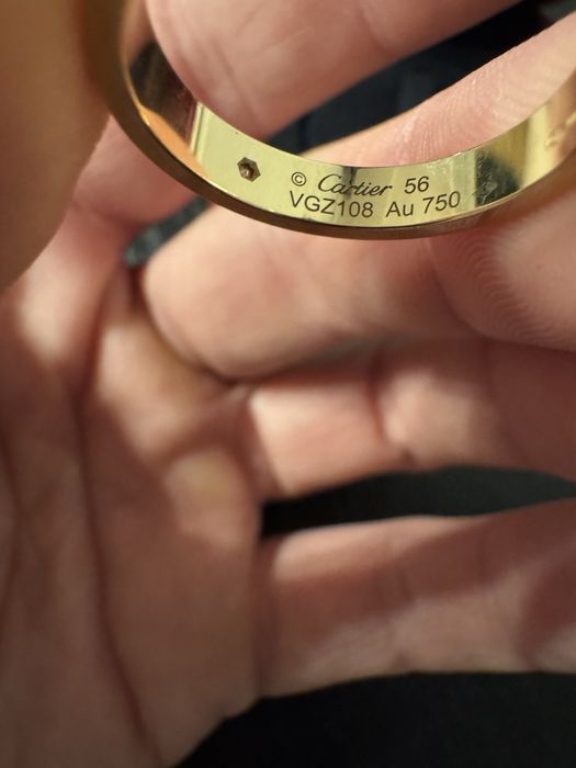 Cartier, оригінал, наявний сертифікат, 56 розмір, можливий торг