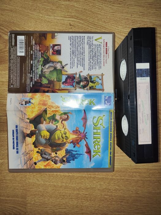 Cassette VHS DreamWorks Shrek