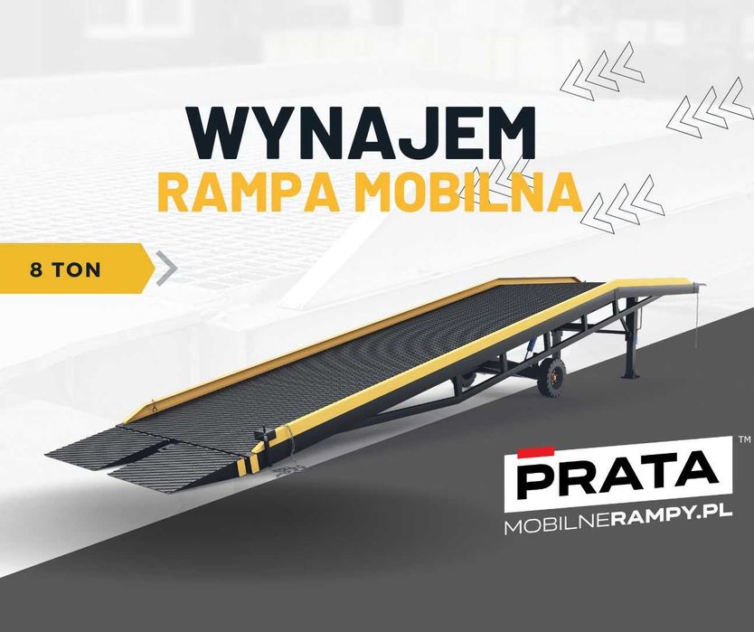 WYNAJEM rampa mobilna załadunkowa tir naczepa kontener dok załadunkowy
