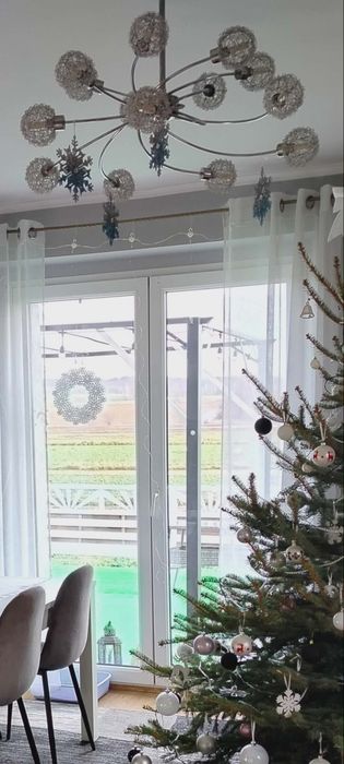 Lampa sufitowa plecione klosze