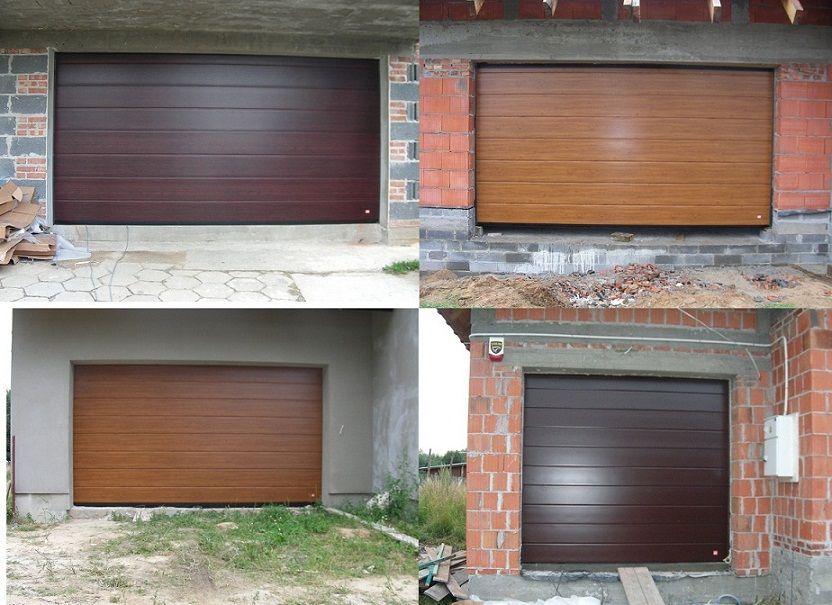 Brama Garażowa Drzwi Segmentowa Automatyczna każdy Wymiar Różne Kolory