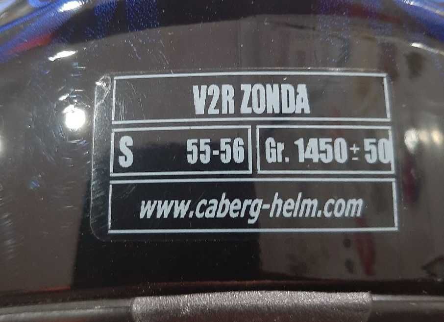 Мотоциклетные шлемы Caberg - V2R Zonda  ( S ) Italy. Розпродаж!