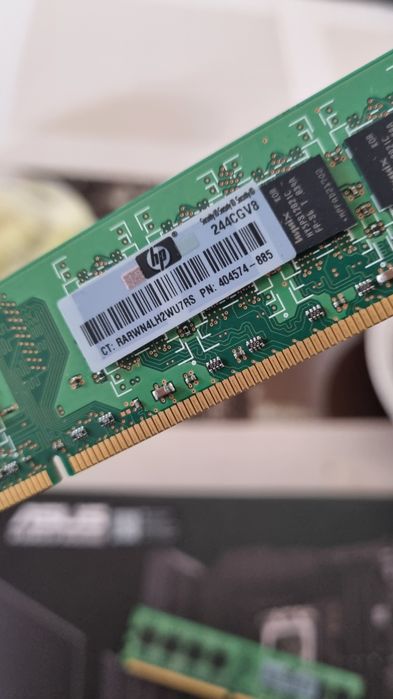 HP  1 GB PC2 800 MHz DDR2 Memória DIMM