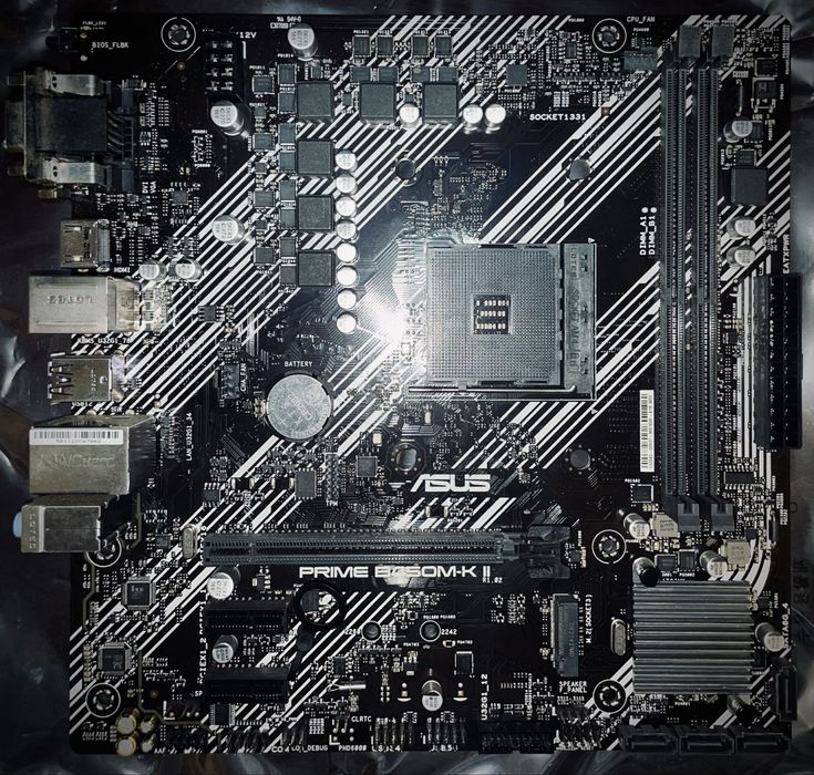 Материнська плата Asus Prime B450M-II(AM4) - Повний комплект
