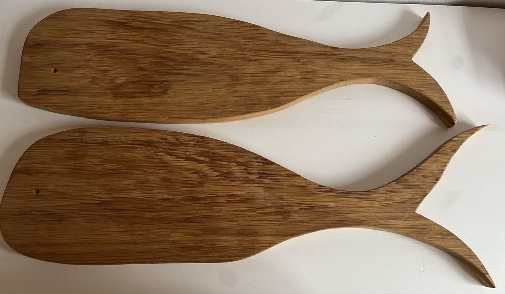 Deski drewniane do serwowania krojenia 2 szt.