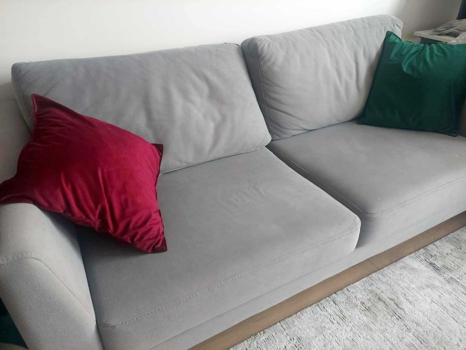 nowoczesna kanapa szara