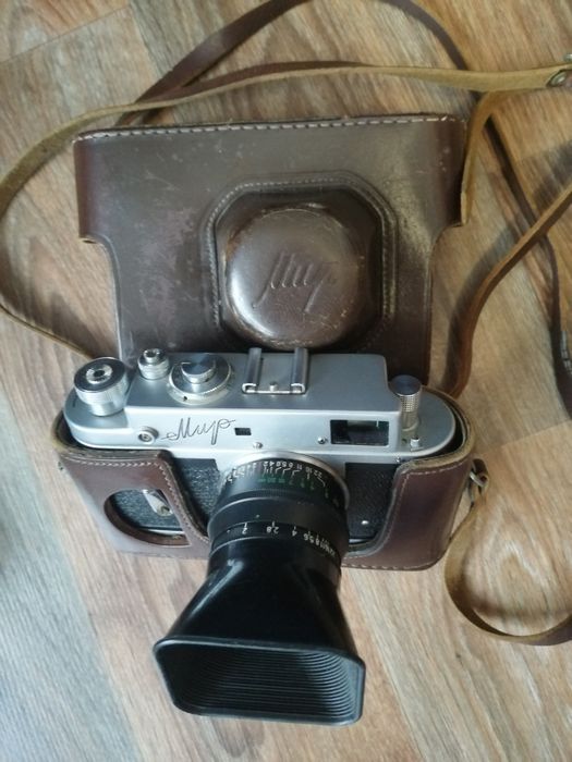 Фотоапарат Мир з чохлом без об'єктива