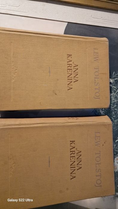 Anna karenina dwa tomy z 1954 r.