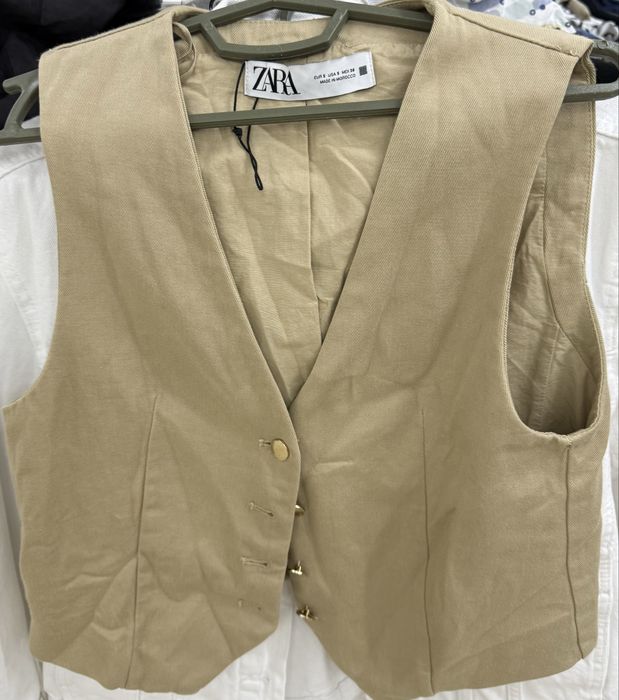 ZARA стильний котон жилет