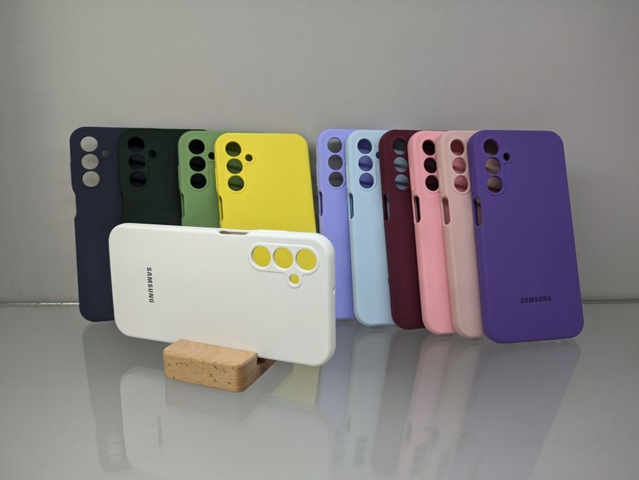 Samsung Galaxy A15 / M15 Противоударный чехол софт тач микрофибра лого