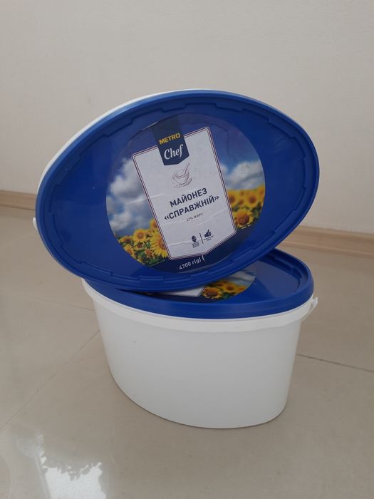 Ведро пластиковое