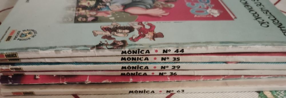 Revistas de Banda Desenhada Mônica Vintage