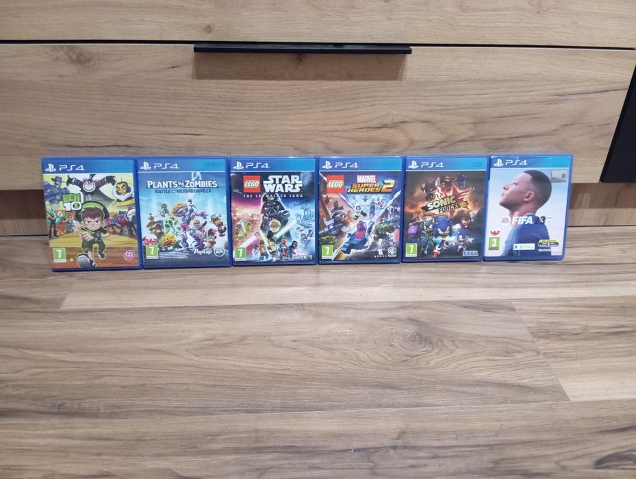 Sprzedam gry na konsole playstation 4.