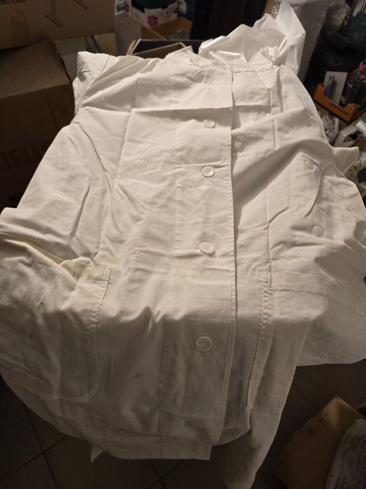 fartuch chałat laboratoryjny piekarski ciastkarski cukierniczy