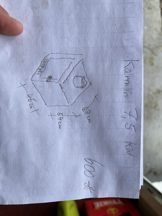 Kominek do dogrzania żeliwny La Foyere