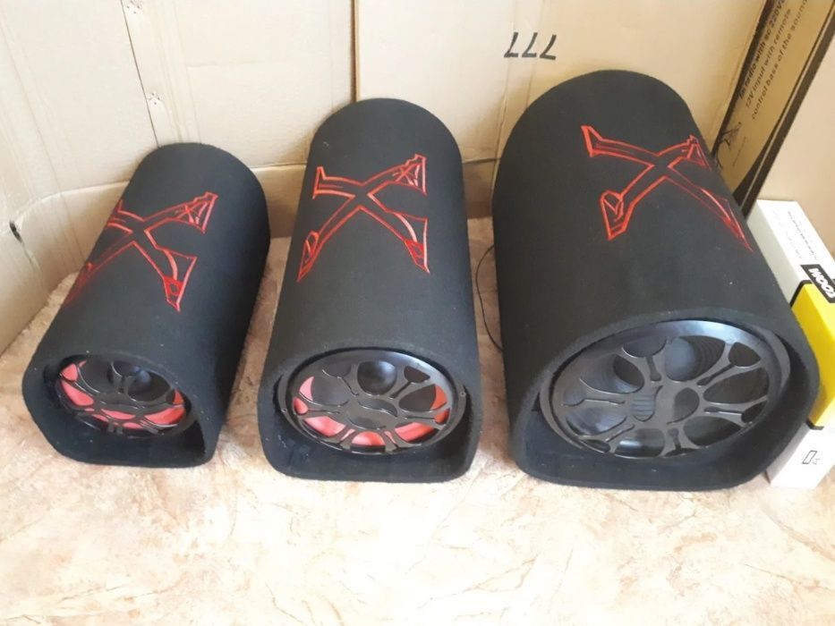 Сабвуфер активный 150-500W. Колонка. Саб. Усилитель звуку. Пульт ДУ