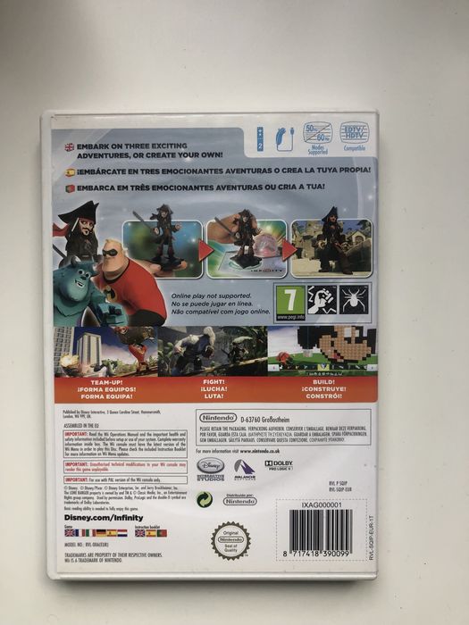 Jogo Disney Infinity para Wii