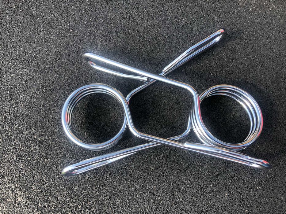 Zaciski na gryf Olimpijski 50mm sprężynowe kpl./ 2szt.