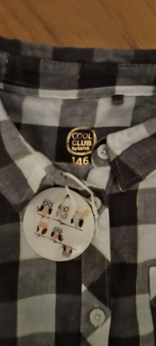 Koszula w kratę Cool Club 146