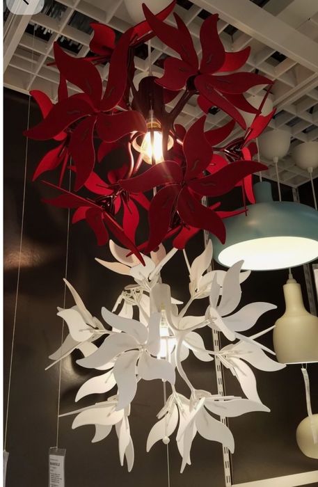 Candeeiro flor IKEA
