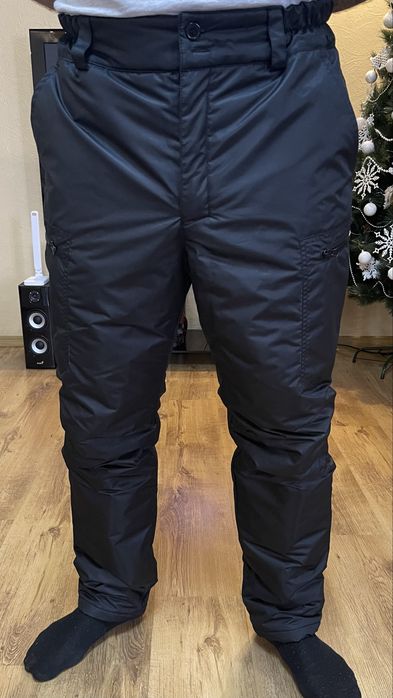 Мужская Куртка штаны зимние костюм на синтепоне