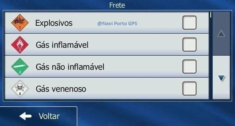 GPS Profissional Camião ou Autocarro GPS 7” ou 9" - Europa 2025/08