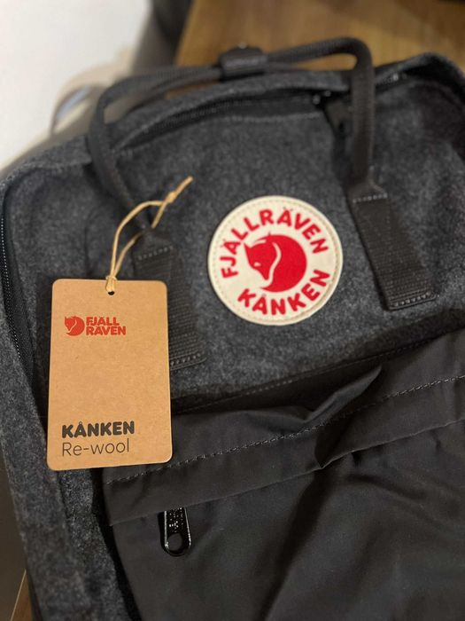 Nowy plecak miejski Fjällräven Kanken Re-Wool 16 l grey