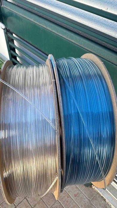 Filamento PLA e PETG e  rPP GF30 de 1,75 e 2,85 mm. 27 cores 1 Kg