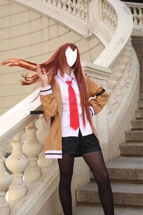 Косплей і перука на Курісу Макісе. Врата Штейна/Брама Штейна