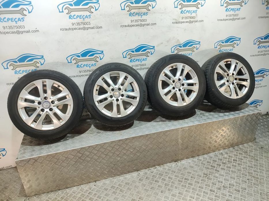 Conjunto Jantes 16 Borbet Originais Mercedes Benz Class C W204 7J