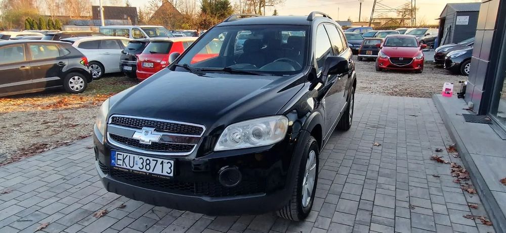 Chevrolet Captiva 2.4 Benzyna 7 Foteli Alufelgi Elektryczne Szyby Radio CD Kredyt
