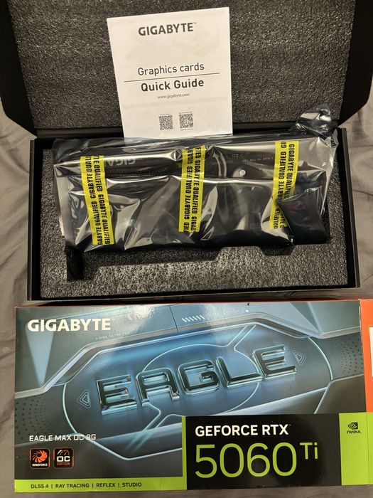 Gigabyte GeForce RTX 5060 Ti Eagle MAX OC 8GB GDDR7 DLSS4