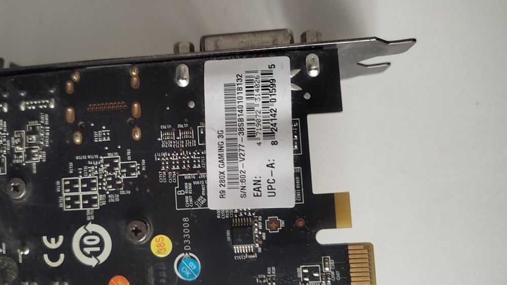 MSI Radeon r9 280x gaming 3gb sprawny