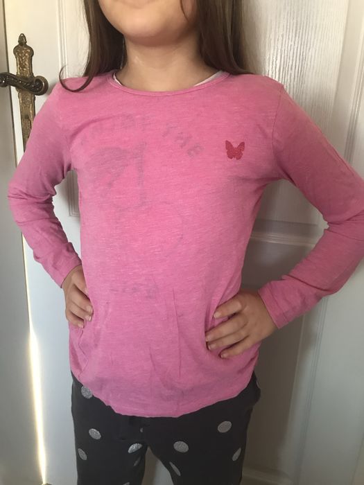 Paczka ubrań dziewczynka 128