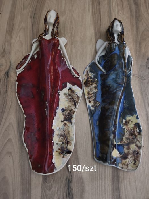 Anioł ceramiczny  pamiątki kolekcja zawieszka wyprz