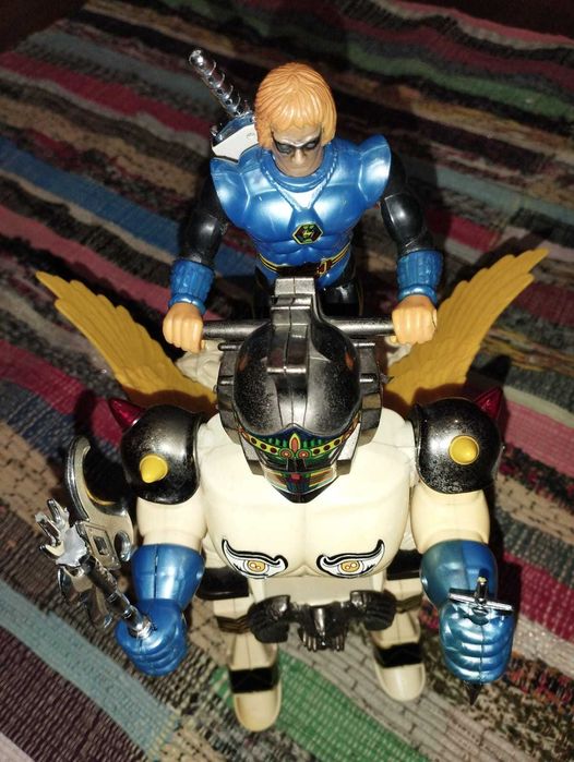 vintage Sectaurs Hyve Galaxy Warrior - anos 80