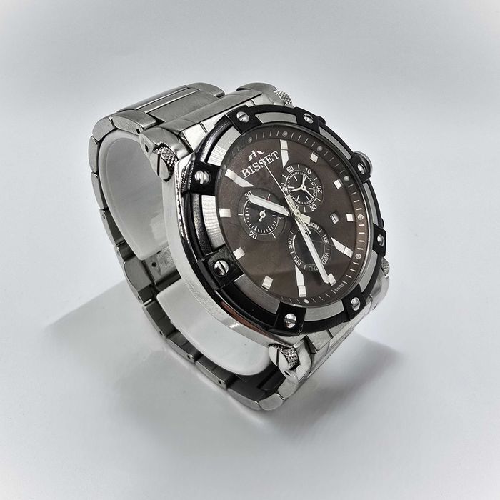 Zegarek Szwajcarski BISSET Concordia BSDC77 Chronograf Okazja