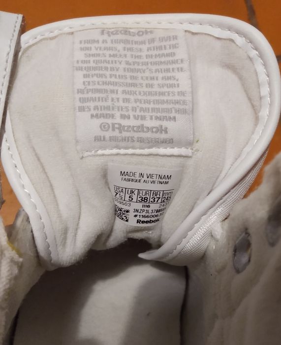 Sapatilhas Reebok originais