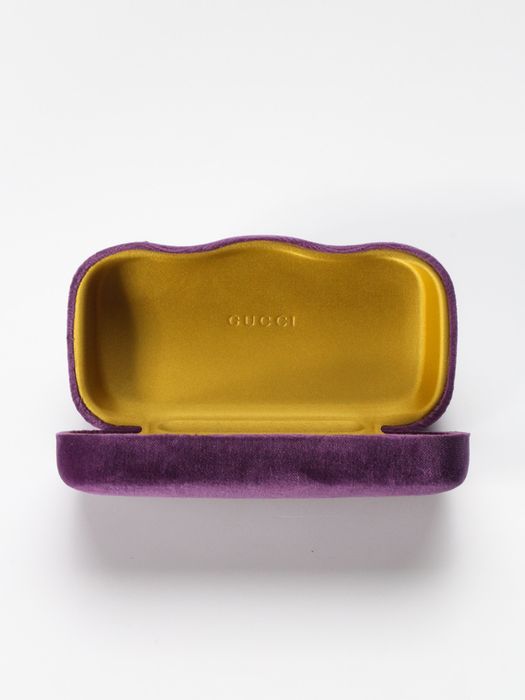 Оксамитова коробка від окуляр Gucci