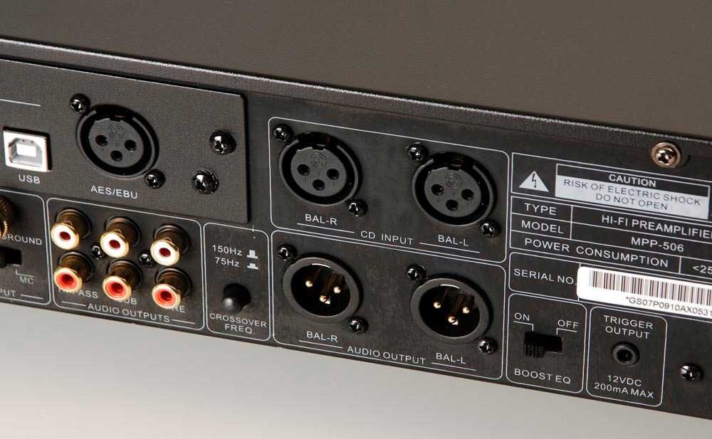 Advance Acoustic MPP-506DA Pre-amp z przetwornikiem cyfrowo-analogowym