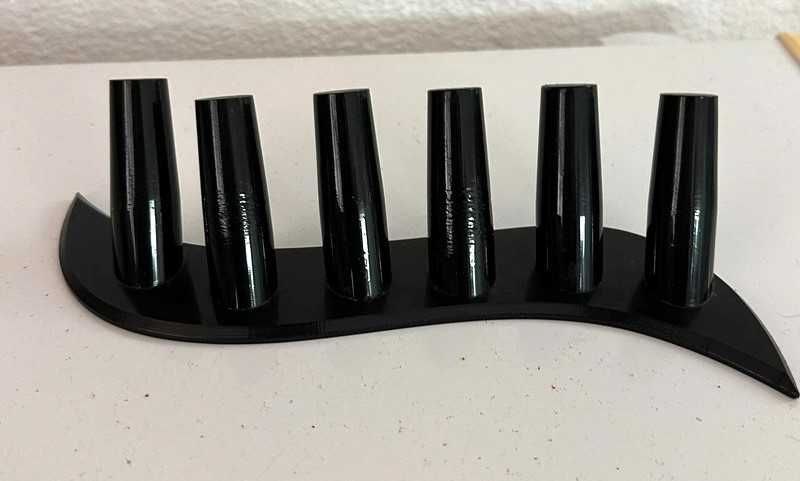 Expositor de Anéis em Acrílico Preto