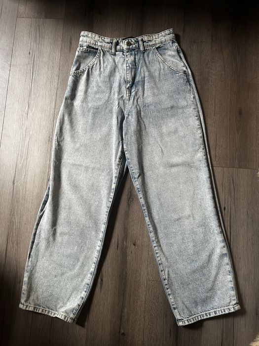 Широкі джинси skater baggy jeans сині y2k