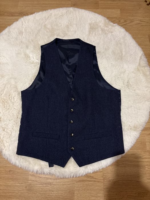 Kamizelka garniturowa męska