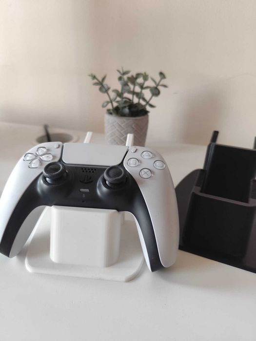 Suporte  para dois Joysticks( comando) (branco ou preto)