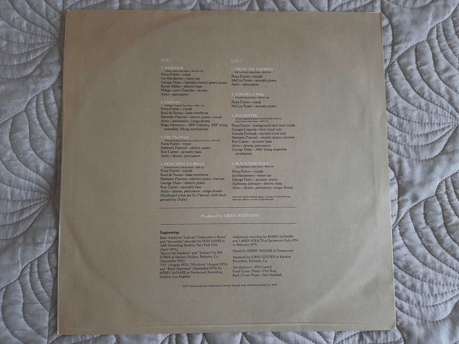 Flora Purim - Encounter - Itália - Vinil LP