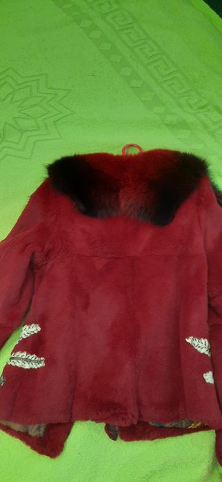 Шуба песец-кролик. 44р.