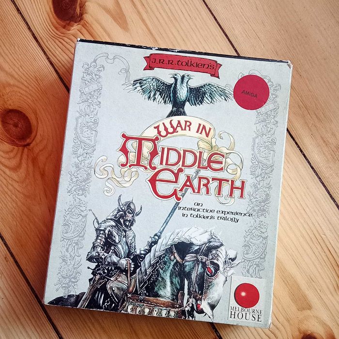 Gra na Amigę WAR IN MIDDLE EARTH mega rzadka pozycja